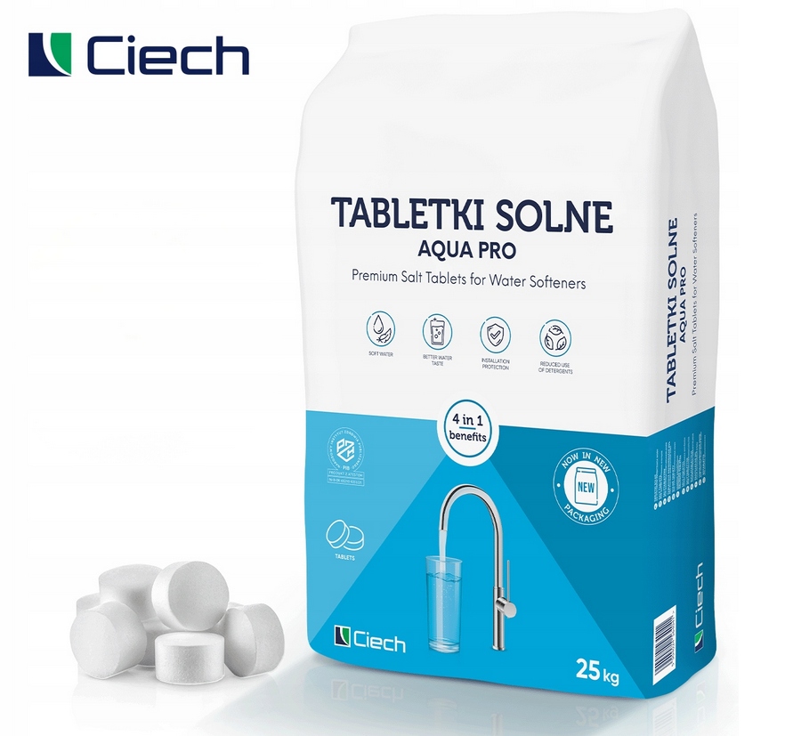 Soľné tablety. Tabletová soľ, 25kg vrece BIOMUS